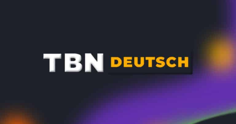 Unscharfer, farbiger Hintergrund in Lila, Orange und Dunkelblau