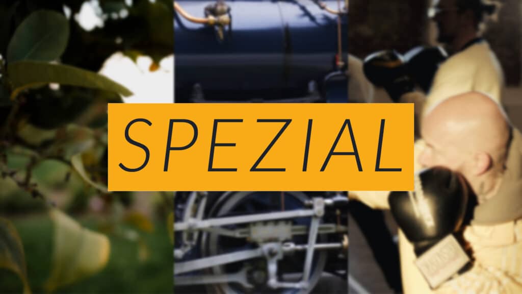 Programm-Cover "TBN Deutsch Spezial" mit Bildcollage aus Natur- und Alltagsszenen